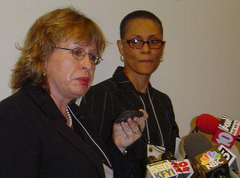 Phoenix Regional Attorney Mary Jo O'Neill and Vice Chair Naomi C. Earp