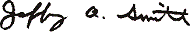 Signature of Jeffrey A. Smith