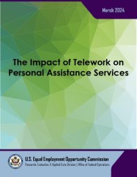 Cover thumbnail, The Impact of Telework on Personal Assistance Services