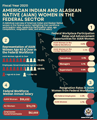 Cover thumbnail American Indian and Alaska Native Women in the Federal Sector