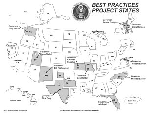 Map of Best Practices Project States