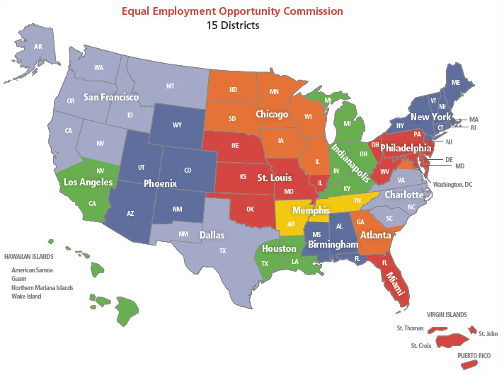 EEOC Field Offices . Equal Employment Opportunity Commission